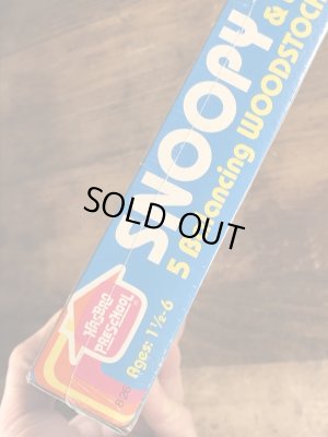 スヌーピー　ヴィンテージ　バランストイ　ウッドストック　80’s