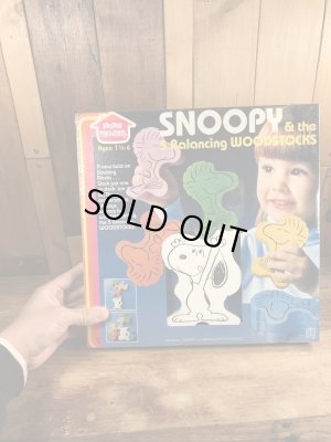 スヌーピー　ヴィンテージ　バランストイ　ウッドストック　80’s