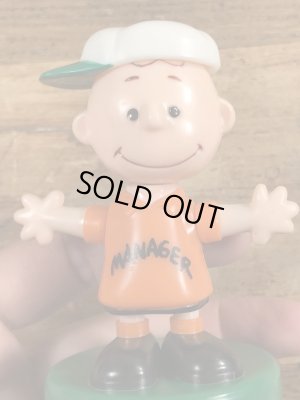 チャーリーブラウン ビンテージ プッシュパペット スヌーピー 70年代