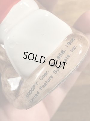 スヌーピー　ビンテージ　ペーパーウェイト　陶器　70年代