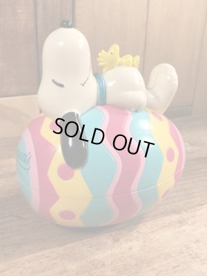 スヌーピー ビンテージ 貯金箱 ウッドストック 90年代