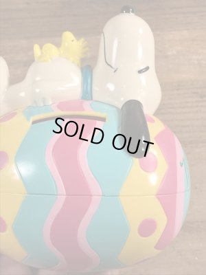 スヌーピー ビンテージ 貯金箱 ウッドストック 90年代