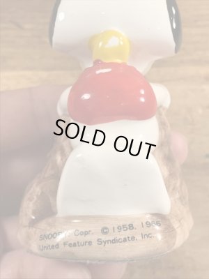 スヌーピー　ヴィンテージ　文鎮　磁器　70’s