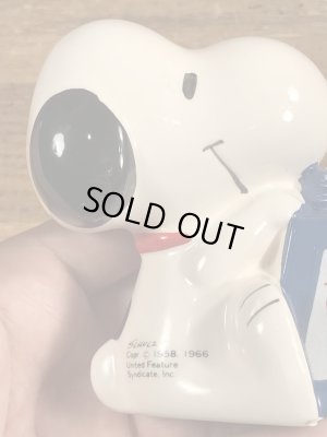 スヌーピー ヴィンテージ ペンスタンド 磁器 70’s