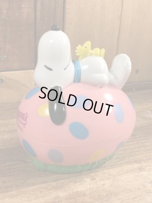 スヌーピー　ビンテージ　コインバンク　ウッドストック　90年代