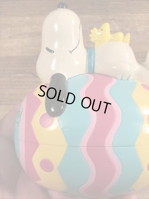 スヌーピー ビンテージ 貯金箱 ウッドストック 90年代