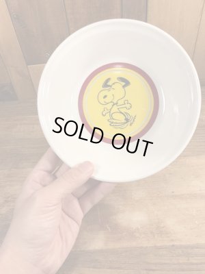 スヌーピー ヴィンテージ ボウル 磁器 ピーナッツ