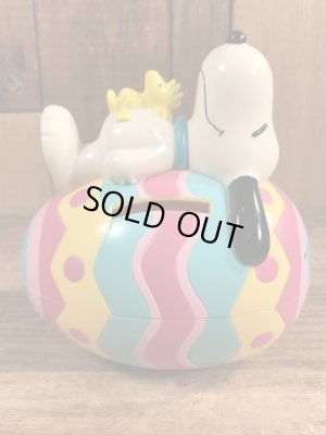 スヌーピー ヴィンテージ コインバンク ウッドストック 90’s