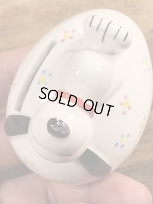 スヌーピー ビンテージ コインバンク 陶器 70年代