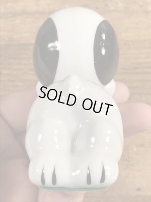 スヌーピー ビンテージ ペーパーウェイト 陶器 80年代