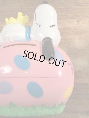 スヌーピー　ビンテージ　コインバンク　ウッドストック　90年代