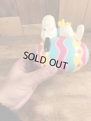 スヌーピー ヴィンテージ コインバンク ウッドストック 90’s