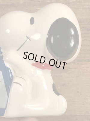 スヌーピー ヴィンテージ ペンスタンド 磁器 70’s