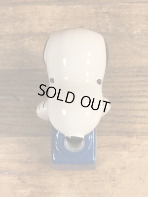 スヌーピー ビンテージ ペン立て 陶器 70年代