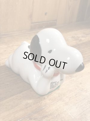 スヌーピー ヴィンテージ ペーパーウェイト 磁器 80’s