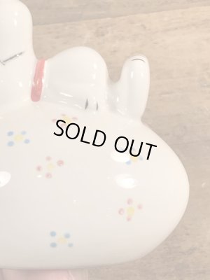 スヌーピー ヴィンテージ 貯金箱 イースター 70’s