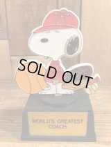 Aviva Peanuts Snoopy “World's Greatest Coach” Trophy　スヌーピー　ビンテージ　トロフィー　ピーナッツ　70年代