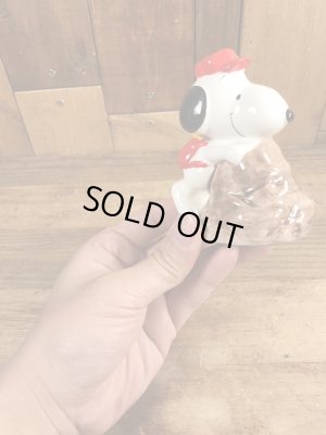 スヌーピー　ヴィンテージ　文鎮　磁器　70’s