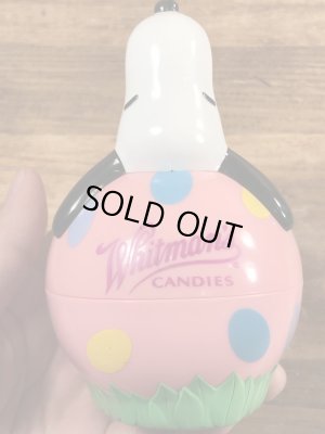 スヌーピー　ヴィンテージ　貯金箱　ウッドストック　90’s