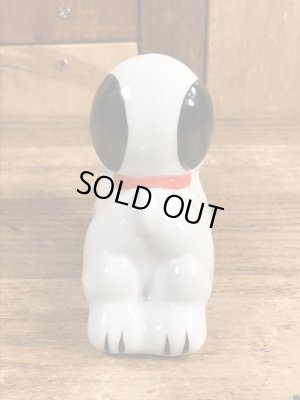 スヌーピー ビンテージ ペーパーウェイト 陶器 80年代