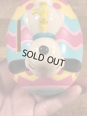 スヌーピー ビンテージ 貯金箱 ウッドストック 90年代