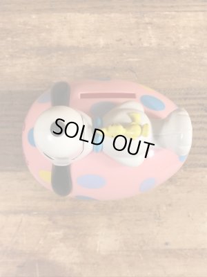 スヌーピー　ビンテージ　コインバンク　ウッドストック　90年代