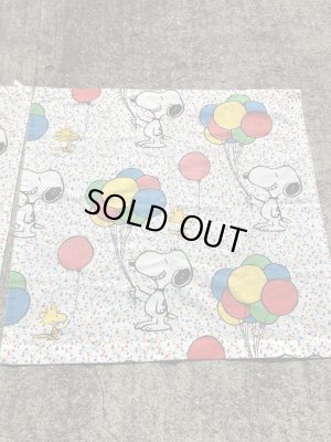 スヌーピー　ヴィンテージ　カーテンセット　ウッドストック　80’s