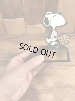 スヌーピー ヴィンテージ トロフィー テニス 70’s