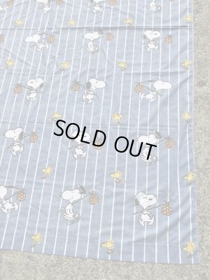 スヌーピー ビンテージ フラットシーツ ウッドストック 70~80年代