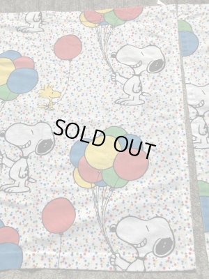 スヌーピー　ヴィンテージ　カーテンセット　ウッドストック　80’s