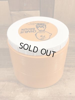 チャーリーブラウン ヴィンテージ 保温ジャー スヌーピー 70’s