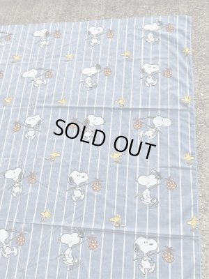 スヌーピー ビンテージ フラットシーツ ウッドストック 70~80年代