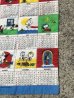 スヌーピー　ビンテージ　タペストリー　カレンダー　80年代
