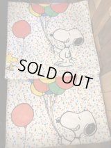 Peanuts Snoopy Balloon Curtain Set　スヌーピー　ビンテージ　カーテンセット　80年代