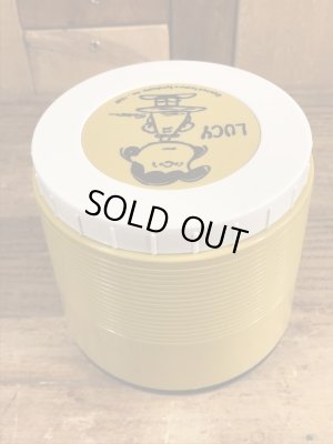 ルーシー　ヴィンテージ　保温ジャー　スヌーピー　70’s