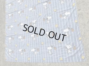 スヌーピー ビンテージ フラットシーツ ウッドストック 70~80年代