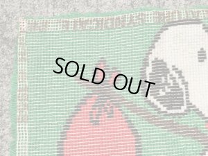 スヌーピー ビンテージ ラグマット ピーナッツ 70年代