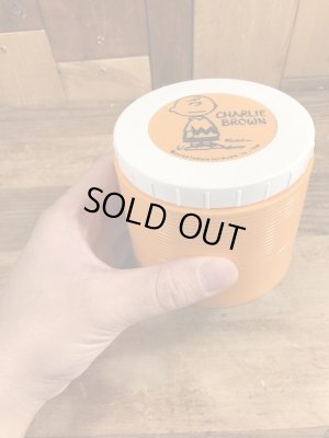 チャーリーブラウン ヴィンテージ 保温ジャー スヌーピー 70’s