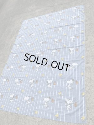 スヌーピー ビンテージ フラットシーツ ウッドストック 70~80年代