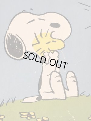 スヌーピー　ビンテージ　壁掛け　ウッドストック　70年代