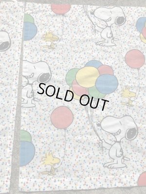 スヌーピー　ビンテージ　カーテンセット　ウッドストック　80年代