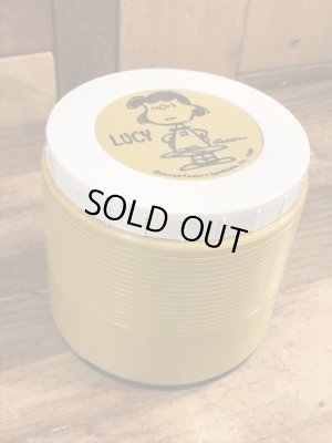 ルーシー　ビンテージ　サーモスジャー　スヌーピー　70年代