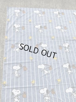 スヌーピー ヴィンテージ ベッドシーツ 生地 70~80’s