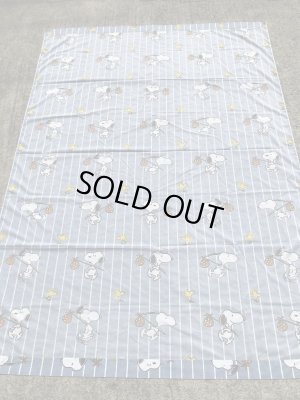 スヌーピー ビンテージ フラットシーツ ウッドストック 70~80年代