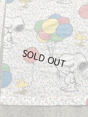 スヌーピー　ビンテージ　カーテンセット　ウッドストック　80年代