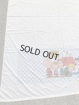 スヌーピー ヴィンテージ フラットシーツ ピーナッツギャング 生地