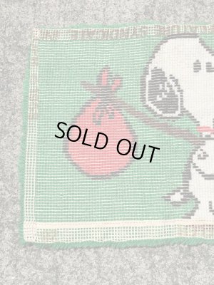 スヌーピー ビンテージ ラグマット ピーナッツ 70年代