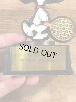 スヌーピー ヴィンテージ トロフィー テニス 70’s