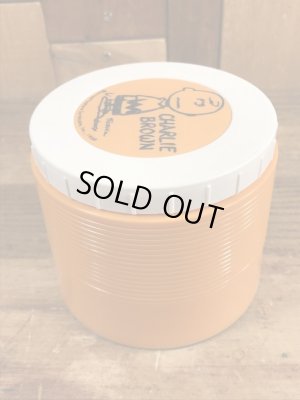 チャーリーブラウン ヴィンテージ 保温ジャー スヌーピー 70’s