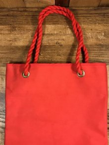 他の写真1: Peanuts Snoopy Tote Bag　スヌーピー　ビンテージ　手提げかばん　トートバッグ　70年代